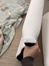 海澜之家（HLA）A类深度护睡眠记忆棉枕头芯慢回弹宿舍单人制式颈椎枕家用一对装 白色【慢回弹】记忆枕 A类 一对 60*40*12/10cm/枕芯重约:1100g 实拍图