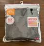 优衣库女装HEATTECH EXTRA WARM棉混纺紧身裤/10分478962 481081 481081/07青灰色 XL 实拍图