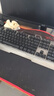 狼蛛（AULA）T101真机械手感键盘鼠标套装 有线104键键鼠套装键盘电竞游戏专用办公电脑通用 冰蓝光金属面板 黑 实拍图