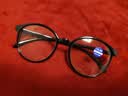 超轻减龄显年轻老花镜高清防蓝光抗疲劳复古圆框老花眼镜修颜洋气 #黑色（减龄防蓝光） 老花300度【参考65-70岁】 实拍图