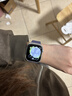 Apple/苹果 Watch S11 智能手表GPS款46毫米银色铝金属表壳雾紫色运动型表带S/M MEVW4CH/B 实拍图