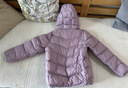 笛莎（DEESHA）童装女童2025秋冬短款三防轻薄羽绒服外套 雾紫 160 实拍图