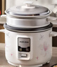 奥克斯（AUX）微压电饭煲 家用老式电饭锅 5L带蒸笼 4-5人大容量简易操作直身锅 小电饭锅 WZA-0502白色 实拍图