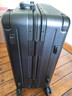 京东京造无界铝框20英寸行李箱男女 拉杆箱密码箱登机皮箱明日达 黑明日达 实拍图