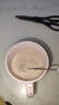 京严打奶泡器电动奶泡机咖啡打泡器小型手持搅拌棒打蛋器奶油打发器搅 【双替换头+304不锈钢刷头】清爽白 实拍图