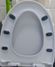 沐唯（muvi）马桶盖通用v型加大圈配件加厚坐便盖子厕所老式缓降座垫盖板526M 实拍图