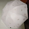 天堂 防紫外线晴雨伞三折 雨伞黑胶防晒太阳伞遮阳晴雨伞 山樱粉 实拍图