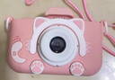 活石（LIVING STONES）儿童相机照相机7-14岁3-6高清数码拍照玩具女孩生日礼物12岁 粉128G超清丨9600w双摄+全包硅胶+礼盒 学生迷你相机新年礼物儿童节给女生 实拍图