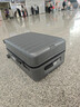 米家小米行李箱26英寸拉杆箱大容量旅行箱PC托运密码箱男女皮箱子灰色 实拍图