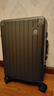 京东京造无界铝框20英寸大容量行李箱男女 登机皮箱明日达旅行 石墨灰 实拍图