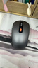联想（Lenovo） 无线蓝牙双模鼠标 便携办公鼠标 人体工程学设计 适用台式机一体机笔记本平板 Howard黑色 实拍图