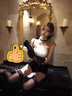 曼烟 情趣内衣 职场百搭显瘦简约条纹长筒丝袜女防滑黑丝JK高筒袜超薄透气过膝袜 三罗口长筒丝袜 黑色 7013 实拍图