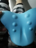 创迈仕颈椎枕按摩牵引矫正器富贵包颈肩按摩枕重力指压颈部 【C型蓝色】 实拍图