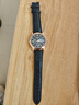 正品男士手表高档休闲石英表简约气质男表皮带高颜值罗马时尚腕表 黑色运动款 实拍图