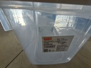 禧天龙米桶升级加厚透明米桶防潮防虫密封储米箱带滑轮 16斤装 实拍图