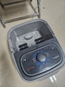 康佳（KONKA）泡脚桶按摩加热全自动足浴盆恒温电动洗脚桶足疗盆家用高深桶送爸爸妈妈父母长辈亲生日礼物礼品 【豪华12组滚轮】仿真脚底恒温穴位指压+旋钮开关 康佳官方指定恒温速热款 实拍图