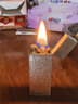 ZORRO佐罗煤油打火机小银条唐草超薄便携式男生女士七夕情人节生日礼物 实拍图