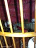 艺隆鸟笼竹制画眉八哥鹦鹉专用大号家用全套竹制笼老竹手工精品鸟笼子 36cm全套【豪华版】 实拍图