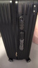 SOO行李箱男万向轮拉杆箱耐磨抗摔24英寸A330旅行箱密码箱女商务黑色 实拍图