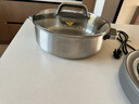 美的（Midea）0涂层电火锅不锈钢火锅专用锅分体可拆全钢速沸电火锅电热锅多功能锅6.5L电煮锅多用途锅HGS30G1 实拍图
