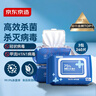 京东京造 75%酒精湿巾80片*3包杀菌率99.9% 湿纸巾 卫生消毒湿巾纸 实拍图