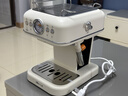 小熊（Bear）咖啡机 家用小型半自动意式 胶囊可用冷热双萃20Bar泵压 压力计 自动打奶泡 小白咖E12S7 实拍图