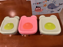 葆氏婴儿辅食盒玻璃可蒸煮储存盒家用冷冻格保鲜蛋糕模具辅食碗3个装 实拍图