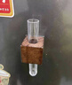 花点馨意水培容器小花瓶实木插花器创意试管磁吸冰箱贴装饰 混色2个装8944 实拍图