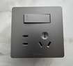 公牛（BULL）开关插座 G12系列 一位电脑插座86型暗装面板G12T102 星空灰 实拍图
