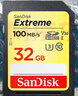 闪迪（SanDisk）32GB SD内存卡 4K V30 U3 C10 相机存储卡 读速100MB/s 写速60MB/s 高速连拍 微单/单反相机 实拍图