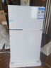 新飞（Frestec）小冰箱 冰箱小型双开门 迷你双门家用宿舍租房冷藏冷冻电冰箱节能省电 48L白【一级能效+租房神器】升级款 实拍图