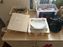 纯白简约风8英寸陶瓷圆盘酒店菜盘甜品摆盘创意釉下彩家用饭盘 8英寸白瓷盘4只装 实拍图