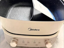 美的（Midea）火锅专用锅 电火锅鸳鸯锅电煮锅 3分06秒速沸5.5L 分体多功能锅火锅锅多用途锅HGS282813 实拍图