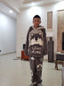 弘茵美男士睡衣冬季珊瑚绒加厚加绒卡通青少年冬天保暖男家居服学生套装 S5803哈士奇（加厚款） L 小码(高160-165 80-100斤) 实拍图