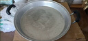 GIOIO铝锅老式家用煎饼锅纯铝加厚燃气平底锅手工铸铝饼铛无涂层不粘锅 配不锈钢锅盖 口径32cm加厚款锅重3.2斤 实拍图
