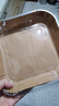 京东京造 空气炸锅专用纸 方形烤箱垫纸硅油纸 适用5L以上炸锅【100只】 实拍图