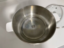 利仁（Liven）小钢人304不锈钢电火锅小型2-3人用电煮锅分体式0涂层3升小电锅旅行锅火锅专用锅电热锅DHG-J346 实拍图