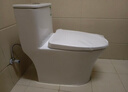 九牧（JOMOO）11396-2-1/31KB-1抗菌一级水效坐便器暴风虹吸式节水马桶305坑距 实拍图