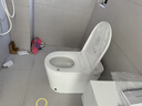 九牧（JOMOO）11173-2-1/41KD-3大力神普通马桶家用虹吸抗菌节水坐便器400坑距 实拍图