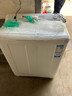 统帅（Leader）海尔出品 波轮洗衣机 双桶半自动双缸 10公斤家用 京东自营以旧换新家电补贴TPB100-1188BS 实拍图