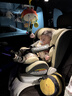 Heekin德国 儿童安全座椅汽车用0-4-12岁婴儿宝宝360度旋转ISOFIX硬接口 时尚灰(ISOFIX+360度旋转) 实拍图