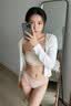 婷美女士内裤无痕高开叉10A抗菌纯棉裆三角裤女中腰运动性感 绿肤卡XL 实拍图