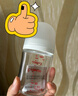 贝亲（Pigeon）新生儿 防胀气宽口径玻璃奶瓶160ml SS号奶嘴 0个月+ AA260 实拍图