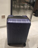 爱华仕行李箱20寸可登机箱出差静音拉杆箱大容量轻便手提旅行箱包密码箱 蓝色【磨砂防刮】高标准好品质 24英寸 【3-5天中途行】40%选择 实拍图