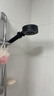 四季沐歌（MICOE）黑色增压淋浴花洒喷头套装 浴室淋浴头花洒手持花洒三件套HS125 实拍图