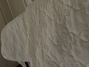洁丽雅（Grace）A类抗菌夹棉床笠可水洗床罩床垫保护套 奶白1.5米 实拍图