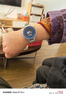 HUAWEI WATCH GT 5 41mm 湖光青 氟橡胶表带华为智能手表玄玑感知系统 实拍图