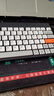 B.O.W航世 K620U有线键盘 办公键盘 超薄便携键盘 79键 台式笔记本巧克力按键小键盘 橙灰黑 实拍图