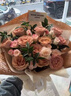 花旺鲜花速递乌梅子酱玫瑰花生日礼物女友老婆全国同城配送 【秋日爱意】11支卡布奇诺+多头玫瑰|dym13 实拍图