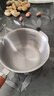热油小锅泼油锅加厚不锈钢木柄防烫带刻度双倒流口不挂油无涂层 【木柄】200ml 实拍图